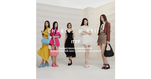 Spring Summer 2023  Global Brand Ambassador ITZY - CHARLES & KEITH US